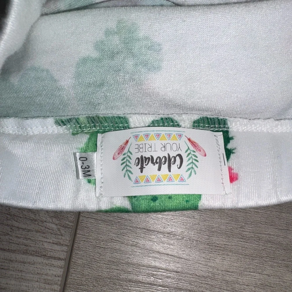 Floral Cactus Print Kids Bloomers